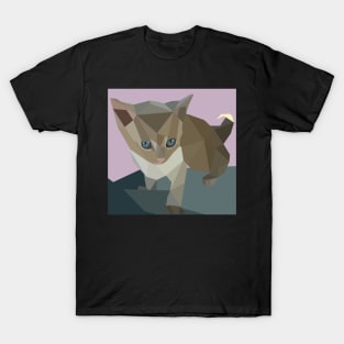 Geo Kitten T-Shirt